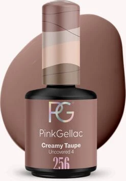Pink Gellac - Creamy Taupe - Gellak - Vegan - Nude - Creamy Finish - 15 Ml
