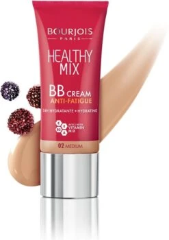 Bourjois Healthy Mix BB Cream Anti Fatigue - 02 Medium Beige -Maquillage Cosmetics 846x1200 1