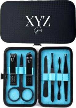 XYZ Goods - Manicure En Pedicure Set - 7 Delige-set Inclusief Nagelknipper In Nette Lederen Opberg Etui -Maquillage Cosmetics 846x1200 8