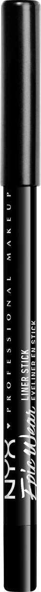 NYX Professional Makeup Epic Wear Liner Sticks - EWLS08 Pitch Black - Oogpotlood 8 NYX Professional Makeup Epic Wear Liner Sticks - EWLS08 Pitch Black - Oogpotlood – Image 6