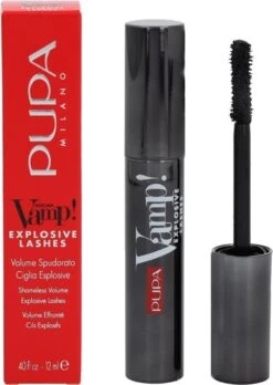 Pupa Vamp! Mascara Explosive Lash - 110 Extra Black -Maquillage Cosmetics 851x1200