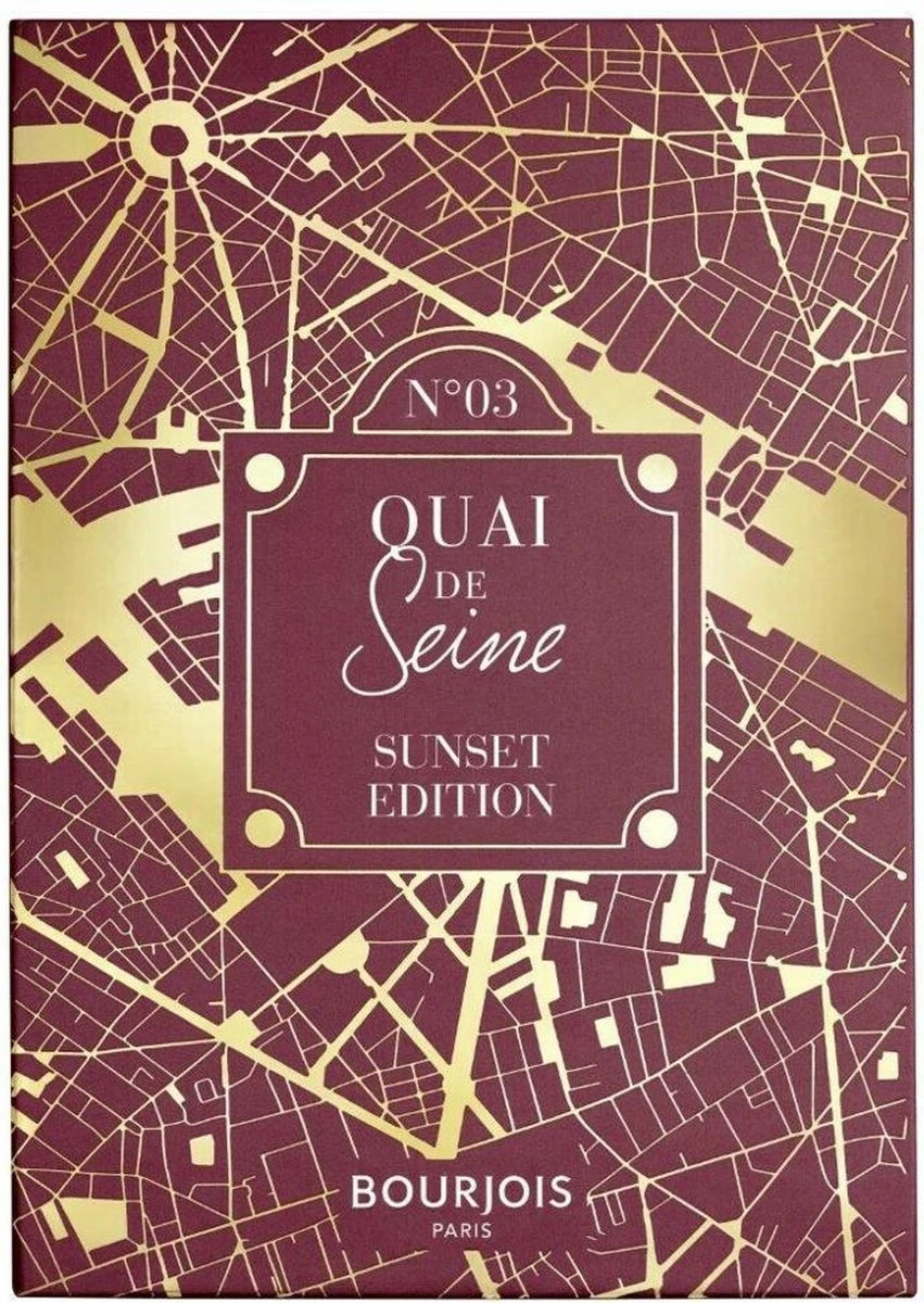 Bourjois Beau Regard Oogschaduw Palette - 03 Quai De Seine Sunset Edition 4 Bourjois Beau Regard Oogschaduw Palette - 03 Quai De Seine Sunset Edition – Image 2
