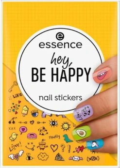 Essence Cosmetics Nagelsticker Hey, BE HAPPY - Nail Stickers (57 St)
