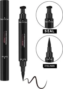 Joya Beauty® Eyeliner Met Wing Stempel | Zwarte Oog Stempel | 2 In 1 Eyeliner | Eyeliner Tool | Wing Eyeliner | Wing Stamp -Maquillage Cosmetics 857x1200 4