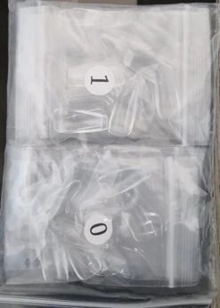 Gel Tips Nail Extension Full Cover Medium Coffin Ballerina False Tips Pre Shaped Nails Nepnagels 240ps Fake Nails- Plaknagels Met Lijm - Nageltips Transparant / Clear Tips + Nagellijm -Maquillage Cosmetics 857x1200 6