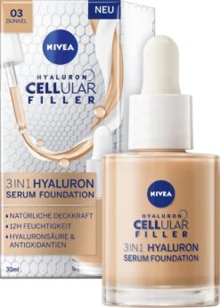 NIVEA 4005900938848 Foundationmake-up 30 Ml Druppelfles Vloeistof 03