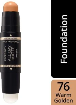 Max Factor Foundation Stick Facefinity All Day Matte Panstik 76 Warm Golden -Maquillage Cosmetics 863x1200