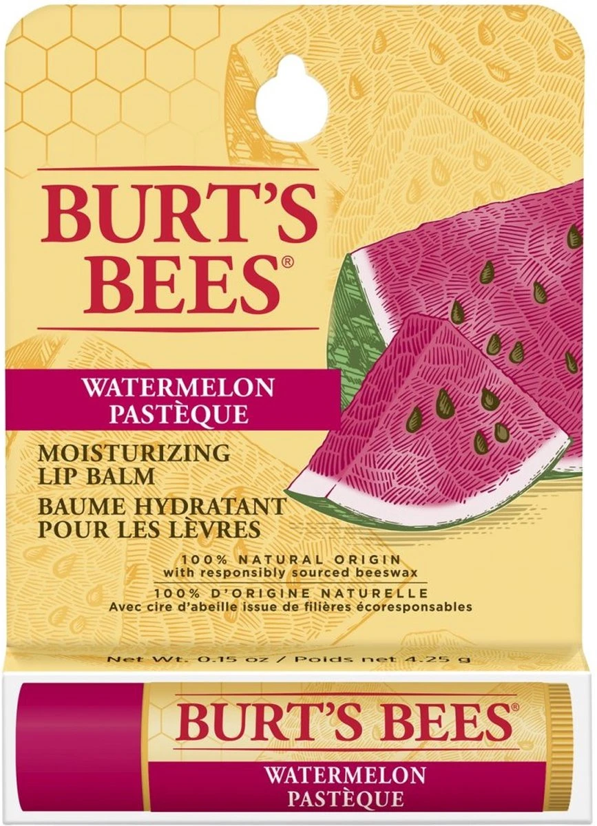 Burt's Bees Burts Bees Lippenbalsem Watermeloen 4,25 Gr 4 Burt's Bees Burts Bees Lippenbalsem Watermeloen 4,25 Gr – Image 2
