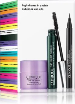 CLINIQUE - High Drama In A Wink: Eye Makeup Set - -