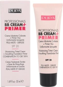 Pupa Milano BB Cream + Primer For Combination To Oily Skin - 001 Nude -Maquillage Cosmetics 880x1200 1