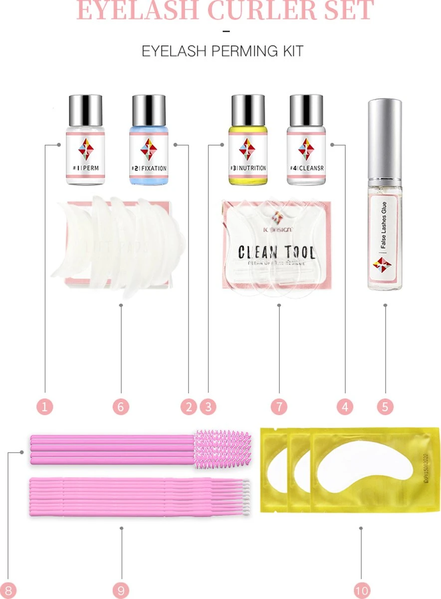 Merkloos Upgraded Wimper Lifting Set - Lash Lift Kit- Lashlift - Extra Uitgebreide Editie - 45 Delig 4 Merkloos Upgraded Wimper Lifting Set - Lash Lift Kit- Lashlift - Extra Uitgebreide Editie - 45 Delig – Image 2