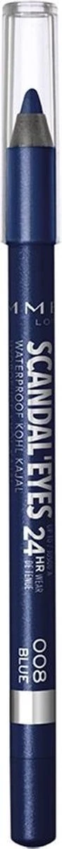Rimmel London Rimmel ScandalEyes Kohl Kajal Waterproof Oogpotlood - 008 Blue 6 Rimmel London Rimmel ScandalEyes Kohl Kajal Waterproof Oogpotlood - 008 Blue – Image 4