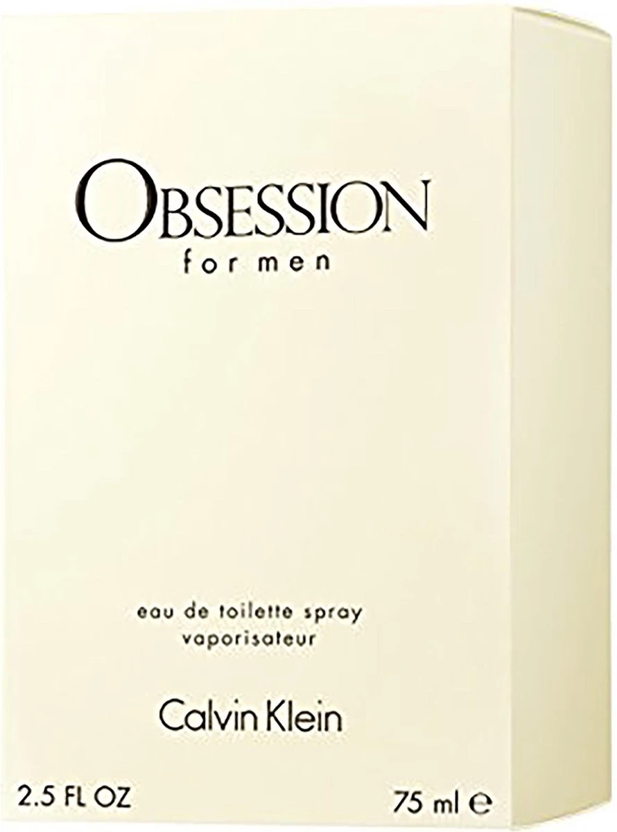 Calvin Klein Obsession For Men Eau De Toilette - 75 Ml 6 Calvin Klein Obsession For Men Eau De Toilette - 75 Ml – Image 4