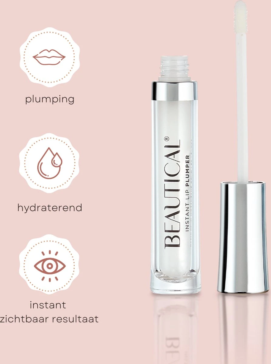 BEAUTICAL Instant Lip Plumper - Vollere Lippen - Lip Maximizer, Lipgloss, Lippenbalsem - Make-up Lippen, Beauty - Hydraterend, Plumping 4 BEAUTICAL Instant Lip Plumper - Vollere Lippen - Lip Maximizer, Lipgloss, Lippenbalsem - Make-up Lippen, Beauty - Hydraterend, Plumping – Image 2