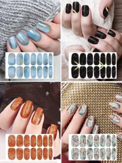 GUAPÀ® Nagelstickers & Nail Wraps - Nail Art - Nagel Folie - Kerst Stickers - Nagelstickers Kerst - Nagellak Stickers - 22 Nail Art Stickervellen -Maquillage Cosmetics 900x1200 93