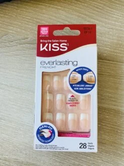 Kiss - Everlasting French Nail Kit - Medium - Pearl - Nepnagels