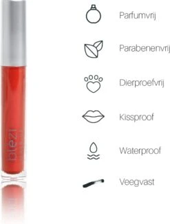 Blèzi® Lip Fix 95 Gracious Red - Lipstick - Lippenstift Langhoudend - Rood Bruin -Maquillage Cosmetics 909x1200 1