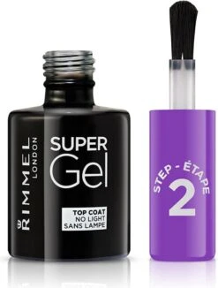 Rimmel London Super Gel Nagellak Stap 2 Top Coat - 00 Transparant -Maquillage Cosmetics 909x1200 3