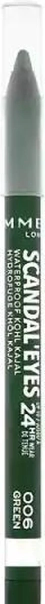 Rimmel London Rimmel ScandalEyes Kohl Kajal Waterproof Oogpotlood - 006 Green 6 Rimmel London Rimmel ScandalEyes Kohl Kajal Waterproof Oogpotlood - 006 Green – Image 4