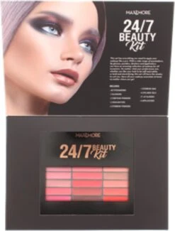 Max & More | Be Beautiful - 72-delige Make-Up Set - Oogschaduw - Make-Up Spiegel - Make-Up Organizer - Eyeliners - Blushes - Geschenkset - Cadeau Voor Vrouwen - Alles In één Set - Make-Up Koffer -Maquillage Cosmetics 912x1200 10