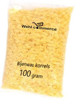Zuivere Gele Bijenwas Pastilles Afkomstig Van Nederlandse Imker - Bijenwas Korrels - 100 Gram - 100% Zuiver - Bijenwas Puur -bijenwas Kaarsen- Bijenwas Kaarsen Maken - Lippenbalsem Maken - Bijenwas Wraps Maken