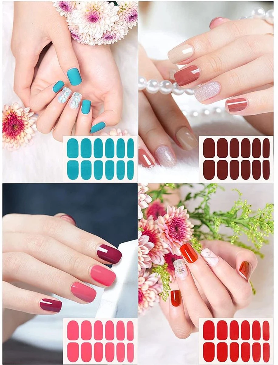 GUAPÀ® Nagelstickers & Nail Wraps - Nail Art - Nagel Folie - Diverse Kleuren Nail Wrap - 32 Vellen Nagelstickers Neon | Nail Wraps Stickers | Neon Nagel Stickers 6 GUAPÀ® Nagelstickers & Nail Wraps - Nail Art - Nagel Folie - Diverse Kleuren Nail Wrap - 32 Vellen Nagelstickers Neon | Nail Wraps Stickers | Neon Nagel Stickers – Image 4