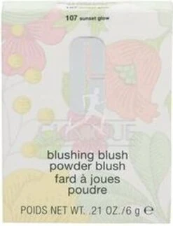 Clinique Blushing Blush Powder Blush - 107 Sunset Glow -Maquillage Cosmetics 919x1200 4