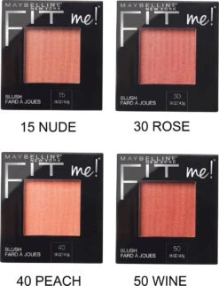 Maybelline Fit Me Blush - 30 Rose - Roze - Natuurlijk Ogende Rouge -Maquillage Cosmetics 920x1200 1
