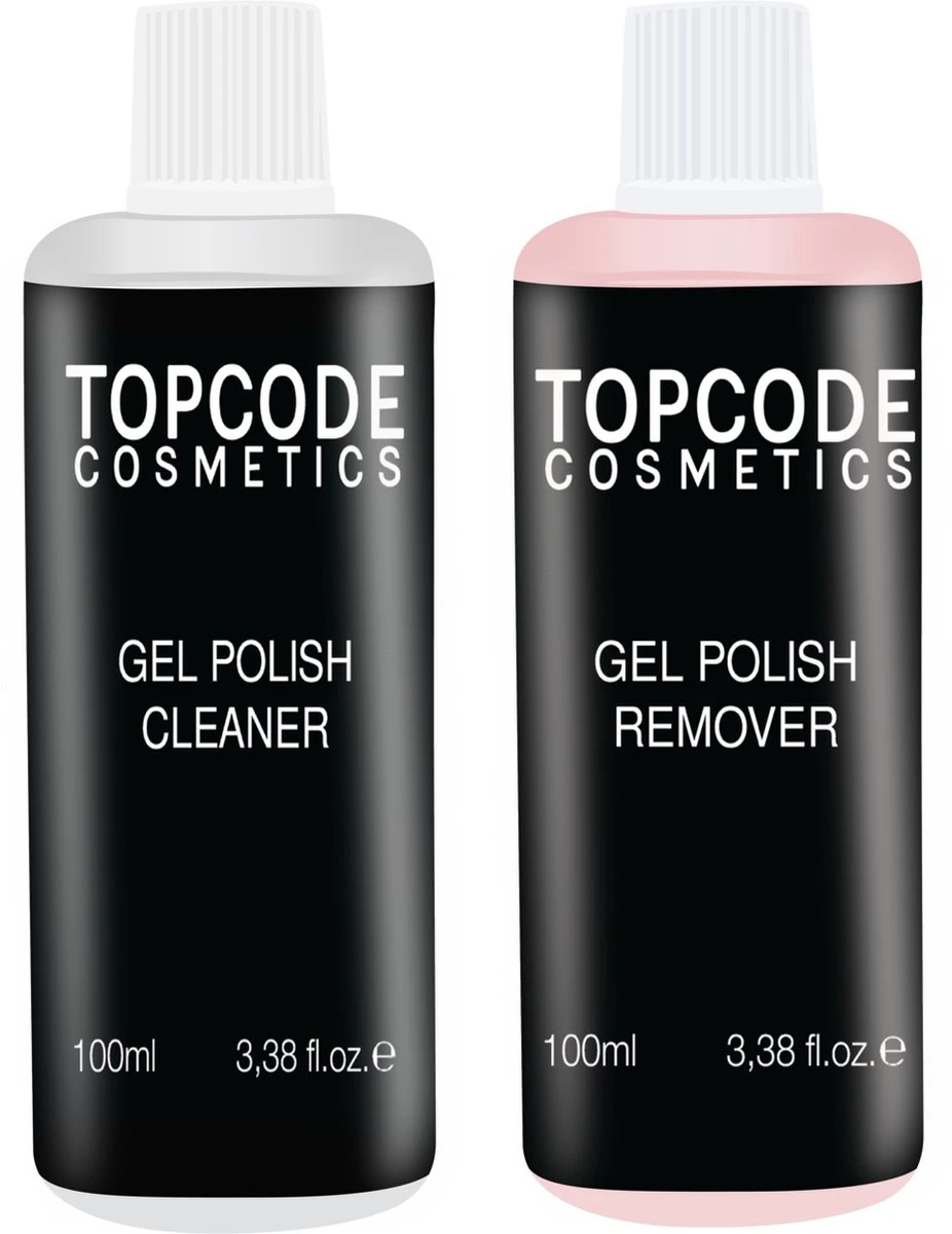 TOPCODE Cosmetics Gellak Remover & Cleaner- 100ml - #MCRM03- Roze Voor Het Veilig Verwijderen Van Gellak 3 TOPCODE Cosmetics Gellak Remover & Cleaner- 100ml - #MCRM03- Roze Voor Het Veilig Verwijderen Van Gellak