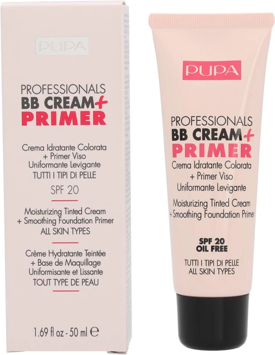 Pupa Milano Professionals BB Cream + Primer - 002 Sand 7 Pupa Milano Professionals BB Cream + Primer - 002 Sand – Image 5