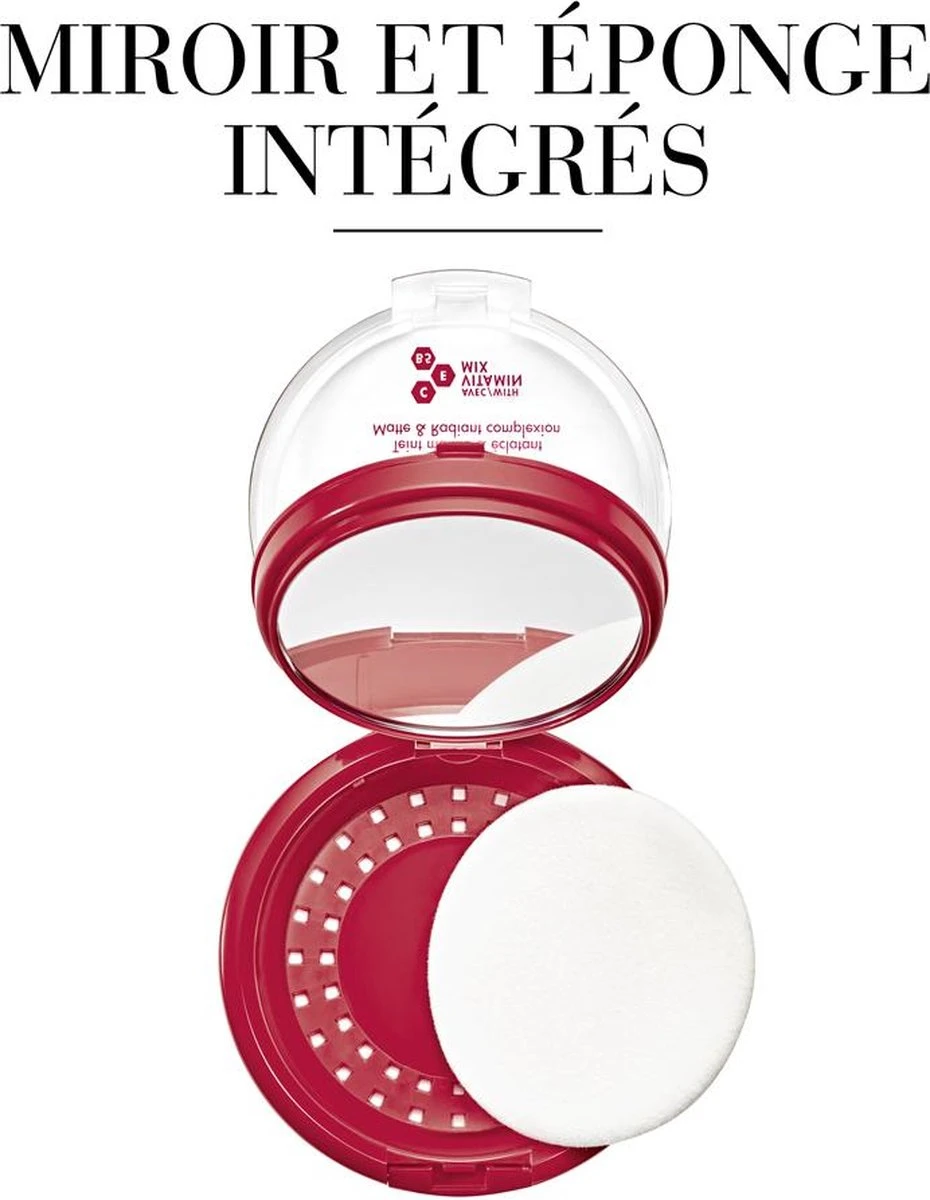 Bourjois Healthy Mix Compact Poeder - 01 Porcelain 7 Bourjois Healthy Mix Compact Poeder - 01 Porcelain – Image 5