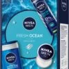 Nivea Men GP 'Fresh Ocean' Deo Fresh Ocean 150ml+ Fresh Care Kit Creme + Douche Gel 250ml - Mannen - Cadeau Geschenkverpakking - Geschenk Verzorging -Maquillage Cosmetics 934x1200 16