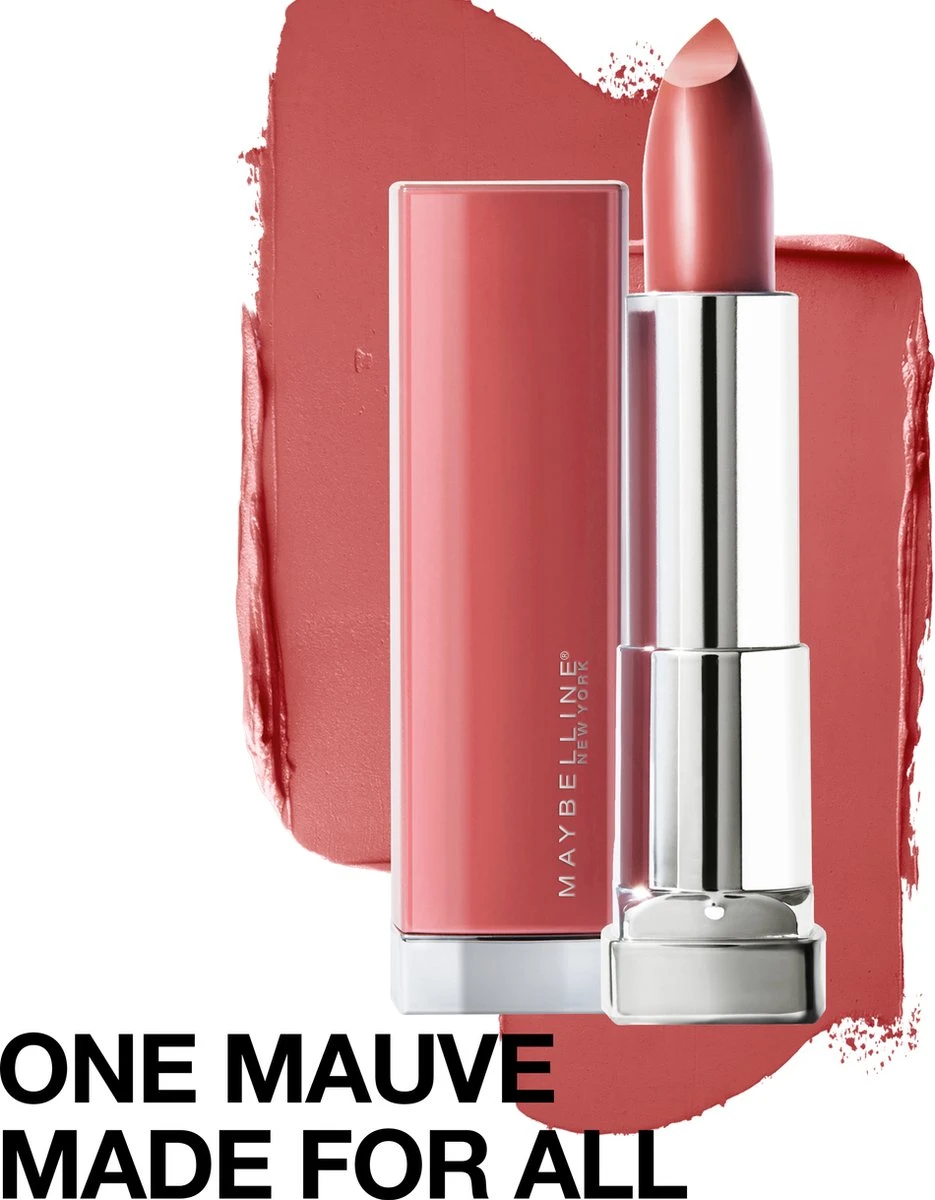 Maybelline Color Sensational Made For All Lippenstift - 373 Mauve For Me - Nude - Glanzend 13 Maybelline Color Sensational Made For All Lippenstift - 373 Mauve For Me - Nude - Glanzend – Image 11