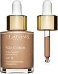 Clarins Skin Illusion Teint Naturel Hydratation - SPF 15 - Foundation - 111 Auburn - 30 Ml -Maquillage Cosmetics 936x1200 1