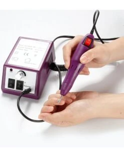 Elektrische Nagelvijl/ Nagelfrees - Inclusief 6 Vijlen - Nagelfrees Machine Voor Slijpen / Snijden / Polijsten - Manicure / Pedicure Nagel Vijlmachine - Verzorging Voor Nagels / Handen / Voeten -Maquillage Cosmetics 937x1200 3
