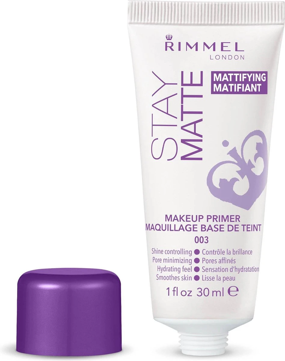 Rimmel London Stay Matte Primer - 003 Transparant 4 Rimmel London Stay Matte Primer - 003 Transparant – Image 2