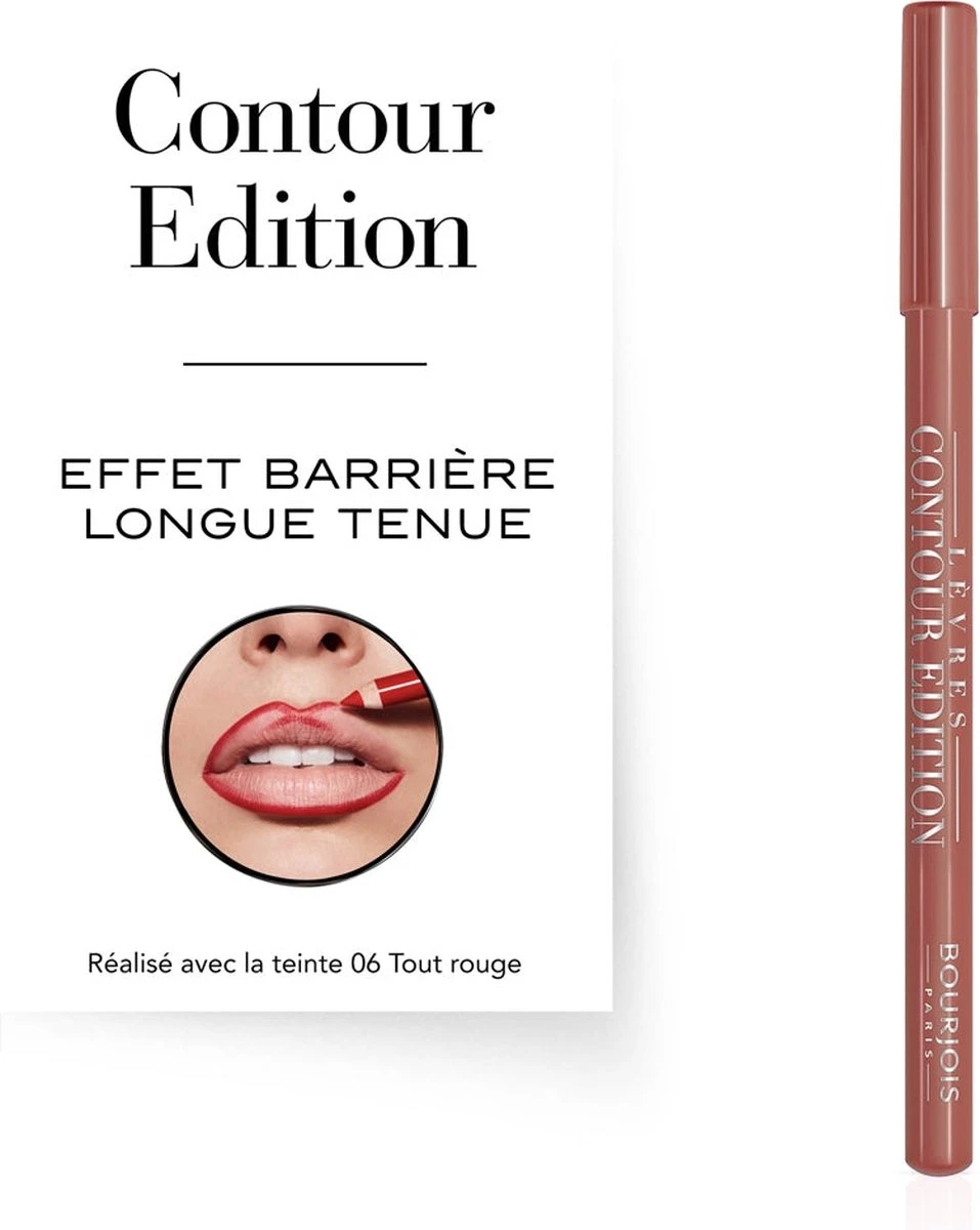 Bourjois - Levres Contour Edition Lip Liner Contour Lip Pencil 1,14 G 08 Corail Aie Aie - 5 Bourjois - Levres Contour Edition Lip Liner Contour Lip Pencil 1,14 G 08 Corail Aie Aie - – Image 3