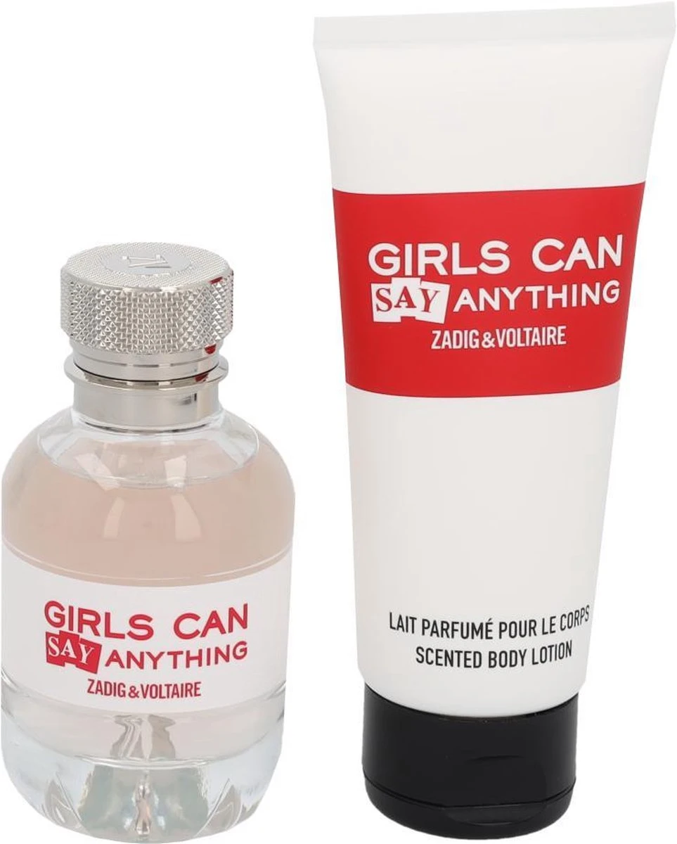 Zadig & Voltaire Girls Can Say Anything Giftset - 50 Ml Eau De Parfum Spray + 100 Ml Bodylotion - Geurengeschenkset 6 Zadig & Voltaire Girls Can Say Anything Giftset - 50 Ml Eau De Parfum Spray + 100 Ml Bodylotion - Geurengeschenkset – Image 4