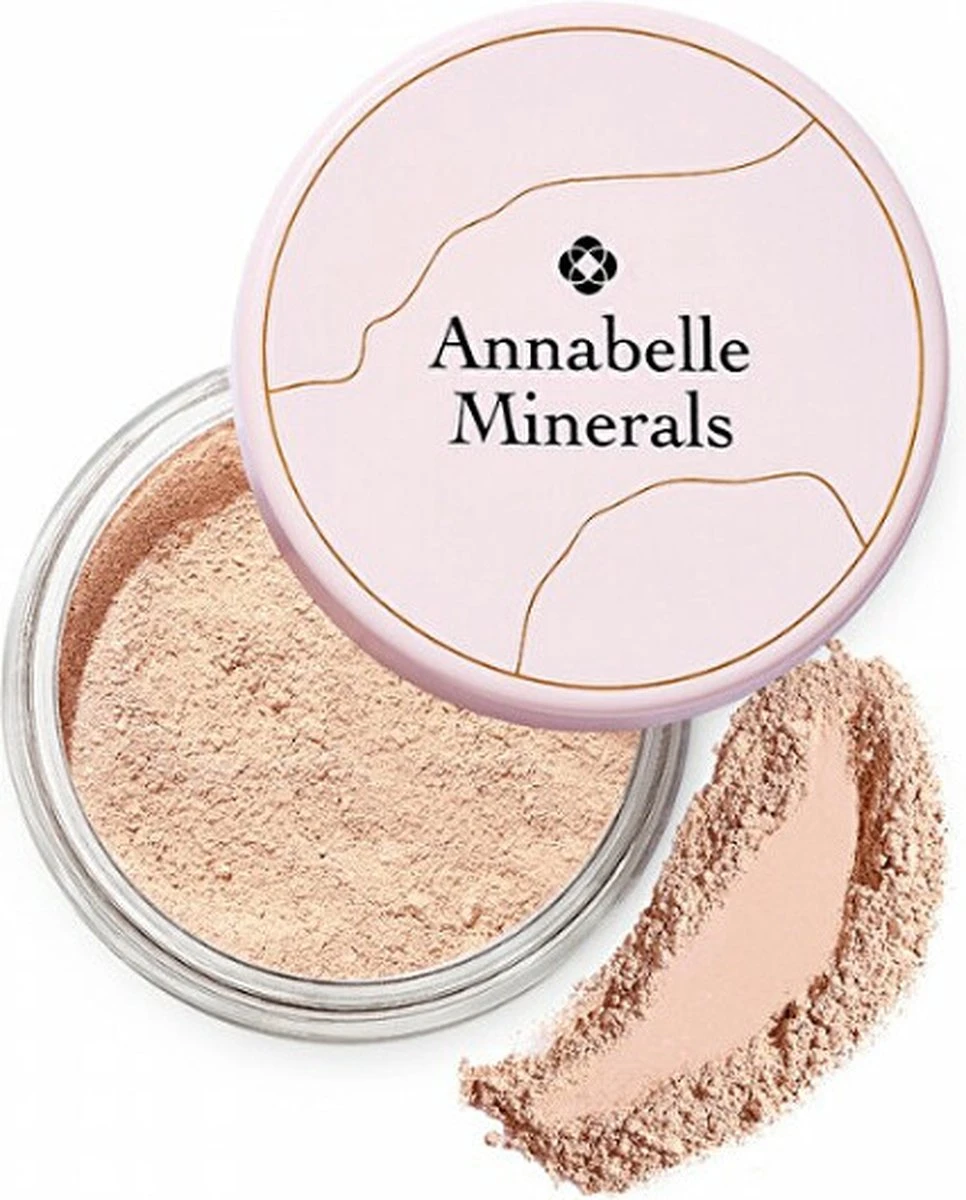 Annabelle Minerals - Podkład Mineralny Matujący Golden Fair 4g 3 Annabelle Minerals - Podkład Mineralny Matujący Golden Fair 4g