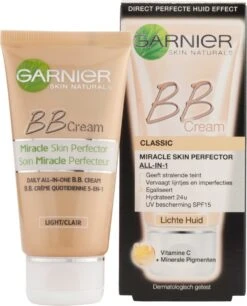 Garnier SkinActive - BB Cream Classic Light 5-in-1 Dagverzorging - 50ml - Getinte Dagcrème -Maquillage Cosmetics 969x1200 2