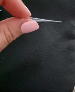 Merkloos 600 Stiletto Nageltips Met Lijm - Transparant XXL Stiletto Half Cover C Nail Tips- French Nail Art Acryl Nagels & Gelnagels -Hoge Kwaliteit- Nagelvijl + Nagellijm -Maquillage Cosmetics 971x1200 2