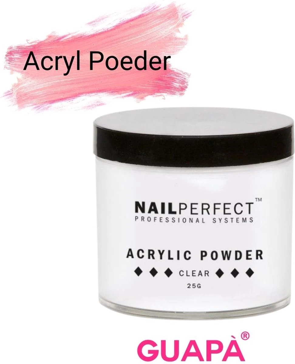 GUAPÀ® Acryl Starterspakket Transparant Clear | Acryl Poeder | Acrylic Liquid | Acryl Penselen | Dappendish | Acryl Nagels | Professionele Kwaliteit 4 GUAPÀ® Acryl Starterspakket Transparant Clear | Acryl Poeder | Acrylic Liquid | Acryl Penselen | Dappendish | Acryl Nagels | Professionele Kwaliteit – Image 2
