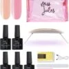 Miss Jules® BIAB Starter Pakket – Builder In A Bottle – BIAB Nagel Builder Gel – BIAB Nagellak Starterset - Inclusief UV/LED Lamp & Instructievideo (NL) -Maquillage Cosmetics 993x1200