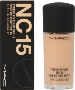 MAC Cosmetics Studio Fix Fluid Foundation - NC15 -Maquillage Cosmetics 995x1200 1