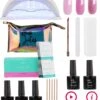 Miss Jules - Complete Gellak Starterspakket - Kleur 3 X Roze - Glanzend & Dekkend Resultaat - Inclusief UV/LED Lamp & Instructievideo (NL) -Maquillage Cosmetics 998x1200 1