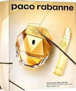 Paco Rabanne Lady Million Giftset 80 Ml Eau De Parfum Spray + 20 Ml Eau De Parfum Tasspray - Cadeauset Voor Dames - Damesparfum -Maquillage Cosmetics 999x1200 2